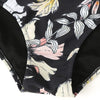 Modern Floral Bikini 2 Pieces Flower Print Bikini Set Women Crisscross High Waist String 2 Piece Bathing Suits High Waist Women's Swimsuit Shorts Solid Bikini Floral Summer Bikini Set by Stevvex