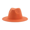 Modern Hats For Women Fedoras Winter Women Hats Simple Classic Hat Wedding Lady Retro Wide Brim Floppy Hat Men Fedora Hat Fashionable Classic Wide Brim Hat For Summer Dress Hats by Stevvex