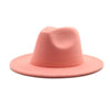 Modern Hats For Women Fedoras Winter Women Hats Simple Classic Hat Wedding Lady Retro Wide Brim Floppy Hat Men Fedora Hat Fashionable Classic Wide Brim Hat For Summer Dress Hats by Stevvex