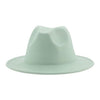 Modern Hats For Women Fedoras Winter Women Hats Simple Classic Hat Wedding Lady Retro Wide Brim Floppy Hat Men Fedora Hat Fashionable Classic Wide Brim Hat For Summer Dress Hats by Stevvex