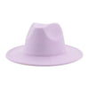Modern Hats For Women Fedoras Winter Women Hats Simple Classic Hat Wedding Lady Retro Wide Brim Floppy Hat Men Fedora Hat Fashionable Classic Wide Brim Hat For Summer Dress Hats by Stevvex