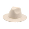 Modern Hats For Women Fedoras Winter Women Hats Simple Classic Hat Wedding Lady Retro Wide Brim Floppy Hat Men Fedora Hat Fashionable Classic Wide Brim Hat For Summer Dress Hats by Stevvex