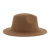 Modern Hats For Women Fedoras Winter Women Hats Simple Classic Hat Wedding Lady Retro Wide Brim Floppy Hat Men Fedora Hat Fashionable Classic Wide Brim Hat For Summer Dress Hats by Stevvex