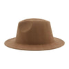 Modern Hats For Women Fedoras Winter Women Hats Simple Classic Hat Wedding Lady Retro Wide Brim Floppy Hat Men Fedora Hat Fashionable Classic Wide Brim Hat For Summer Dress Hats by Stevvex