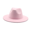 Modern Hats For Women Fedoras Winter Women Hats Simple Classic Hat Wedding Lady Retro Wide Brim Floppy Hat Men Fedora Hat Fashionable Classic Wide Brim Hat For Summer Dress Hats by Stevvex