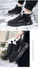Modern Winter Mens Boots Snow Lightweight Non-Slip Lace-Up Outdoor Warm Sneakers High-Top Cotton Casual Shoes Outdoor Water Resistant Camping Walking Autumn Sneakers by Stevvex