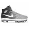 "Monochrome Flag Fade" Jordan 1 Retro MCS Cleats by Stadium Custom Kicks