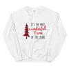 Most Wonderful Time White Sweatshirt by Adorb Custom Tees
