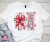 Mostly Love – White by Carolina Country Bling