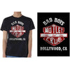 Motley Crue Bad Boys Shield [T-Shirt] by Rock Band Apparel