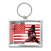 Motley Crue Red, White & Crue [Keychain] by Rock Band Apparel