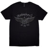 Motörhead 50 Years Wings Badge [T-Shirt] by Rock Band Apparel