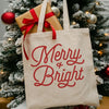Merry And Bright Tote Bag by Ivy + Cloth