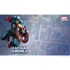 Marvel Champions LCG: Captain America Game Mat by Little Shop of Magic