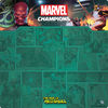 Marvel Champions LCG: 1-4 Player Game Mat - The Rise of Red Skull by Little Shop of Magic