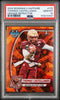 Graded 2024 Topps Bowman U Sapphire Thomas Castellanos #172 Orange Refractor /25 Rookie RC Football Card PSA 10 Gem Mint by Hall of Fame Sports Memorabilia