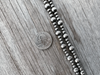 Multi Size Silver Pearl Necklace by Wild Junkie