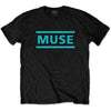 Muse Light Blue Logo [T-Shirt] by Rock Band Apparel