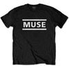 Muse White Logo [T-Shirt] by Rock Band Apparel