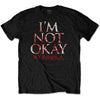 My Chemical Romance I'm Not Okay [T-Shirt] by Rock Band Apparel