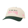 My Dad Will Kill You Snapback Hat by The Mad Hatter Company