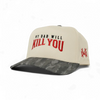My Dad Will Kill You Snapback Hat by The Mad Hatter Company