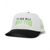 My Dad Will Kill You Snapback Hat by The Mad Hatter Company