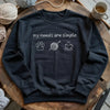 My Needs Are Simple Sweatshirt by YarnMerch