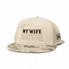 My Wife Beats Me Snapback Hat by The Mad Hatter Company