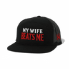 My Wife Beats Me Snapback Hat by The Mad Hatter Company
