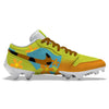 "Mystery” Jordan 1 Vapor Edge Low Cleats by Stadium Custom Kicks