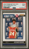Graded 2024 Panini Instant NBA Zaccharie Risacher #DN2 Draft Night Rookie RC Basketball Card PSA 9 Mint