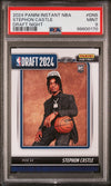 Graded 2024 Panini Instant NBA Stephon Castle #DN5 Draft Night Rookie RC Basketball Card PSA 9 Mint