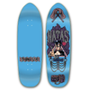 STRANGELOVE NATAS KAUPAS 10" BLUE SKATEBOARD DECK