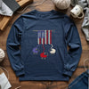America Wool Long Sleeve T-shirt by YarnMerch