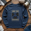 Are U Crocheting Long Sleeve T-shirt by YarnMerch