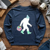 Bigfoot Long Sleeve T-shirt by YarnMerch