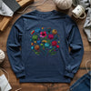 Blooming Yarn Long Sleeve T-shirt by YarnMerch