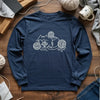 Cat And Yarn Long Sleeve T-shirt by YarnMerch