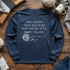 Crochet In Bible Long Sleeve T-shirt by YarnMerch