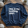 Everyday Knitting Sweatshirt by YarnMerch
