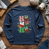 Ho Ho Ho Long Sleeve T-shirt by YarnMerch