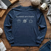 My Needs Are Simple Long Sleeve T-shirt by YarnMerch