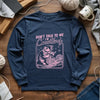 Shh, I'm counting Long Sleeve T-shirt by YarnMerch