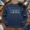 Simple Crocheter Long Sleeve T-shirt by YarnMerch