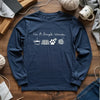 Simple Woman Long Sleeve T-shirt by YarnMerch