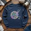 Yarn & Lights Long Sleeve T-shirt by YarnMerch