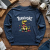 Yarnivore Knitter Long Sleeve T-shirt by YarnMerch