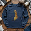Yarnosaurus Rex Long Sleeve T-shirt by YarnMerch