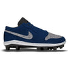 "Navy Blue Cement" Jordan 1 Retro Cleats by Stadium Custom Kicks